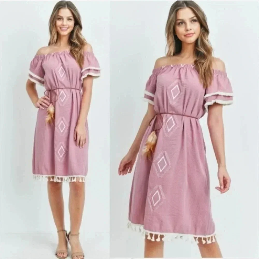 MAUVE DRESS